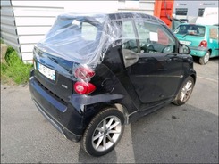 FORTWO Smart Fortwo Cabrio 1.0i - 71 mhd - BV S FORTWO CABRIO 2007 PHASE 3 02-2012 --> 07-2014 accidentée